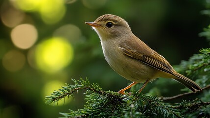 robin on a branch