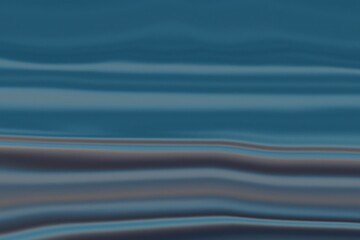 Abstract blue water background with flowing waves and light design