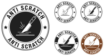 Anti Scratch Surface Testing on Materials in Laboratory Setting, Implying Product Quality Assurance, Durability and Reliability with Symbolic Iconography, Modern Design for Manufacturing, Engineering