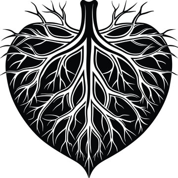 A detailed vector of the brachial artery, illustrating major circulatory system anatomy in the arm.