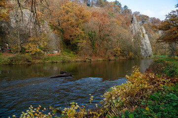 winter walking in sooting nature with memories from the past