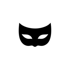 Elegant Fantasy Mask Vector Illustration