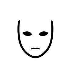 Colorful Artistic Mask Vector Illustration