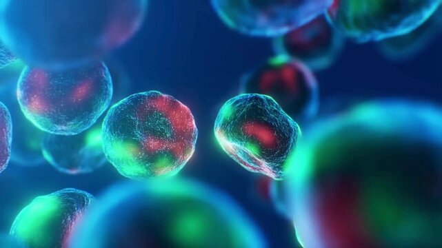 CELLULE COLORATE CHE SI MUOVONO