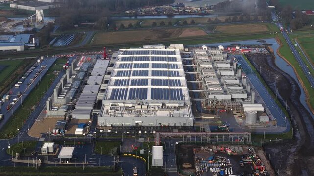 AI Cloud Data Center in Winschoten, The Netherlands.