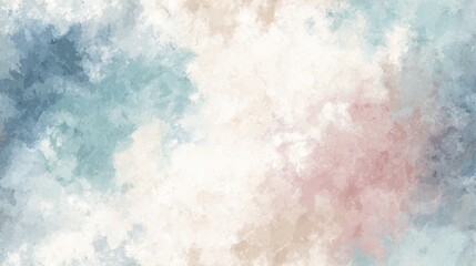 Obraz premium A soft, abstract background featuring pastel colors and textured patterns, creating a calm and serene atmosphere.
