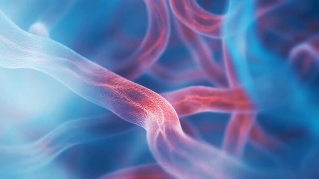 CELLULE FILIFORMI COLORATE PRIMO PIANO