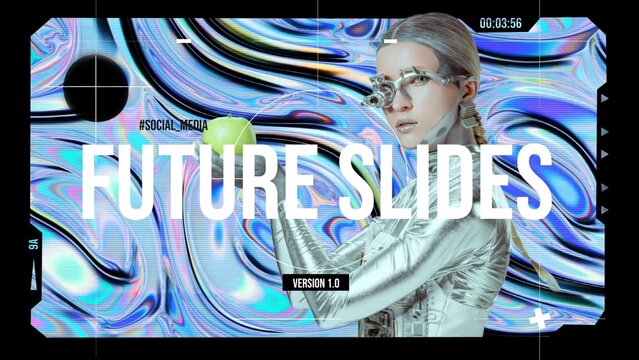 Digital Technology Holographic Intro