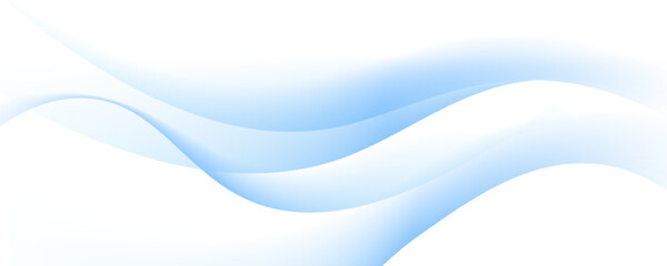 Vector abstract colorful flowing wave lines isolated on white background. Design element for technology, science, modern concept.