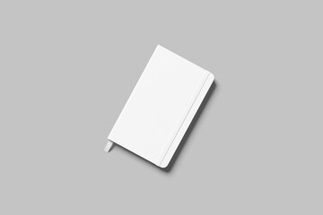Blank Notebook Mockup - 3D illustration