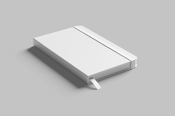 Blank Notebook Mockup - 3D illustration