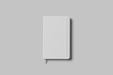 Blank Notebook Mockup - 3D illustration