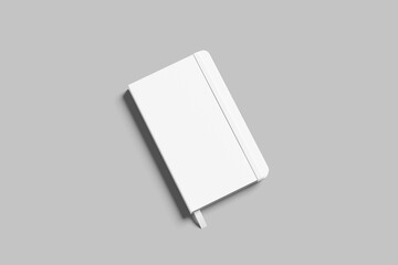 Blank Notebook Mockup - 3D illustration