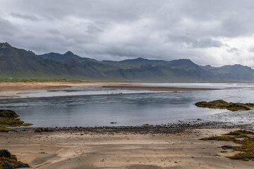 sea and seashore in Iceland