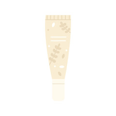 This chic cream tube showcases a beautifully delicate floral pattern, making it ideal for any skincare products