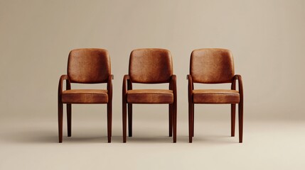 Group of Successful Job Candidates Seated in Line