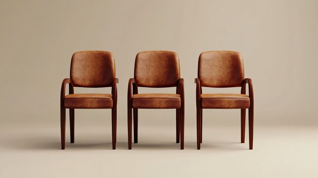 Group of Successful Job Candidates Seated in Line