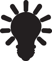 Vibrant 3d illustration of a classic light bulb with glowing filament