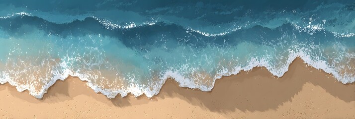 Ocean Shoreline View