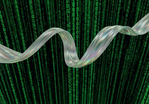 Digital Genetic Code Stream Data Flow.