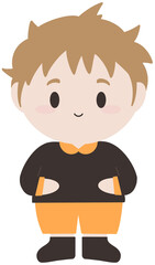 사람아이몸계절옷봄가을(포즈)