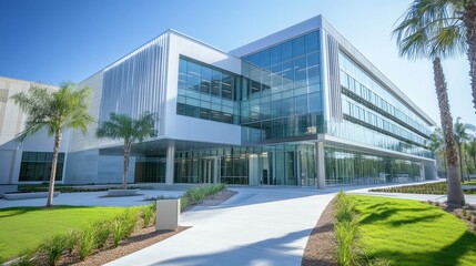 Modern Architectural Design of Commercial Building