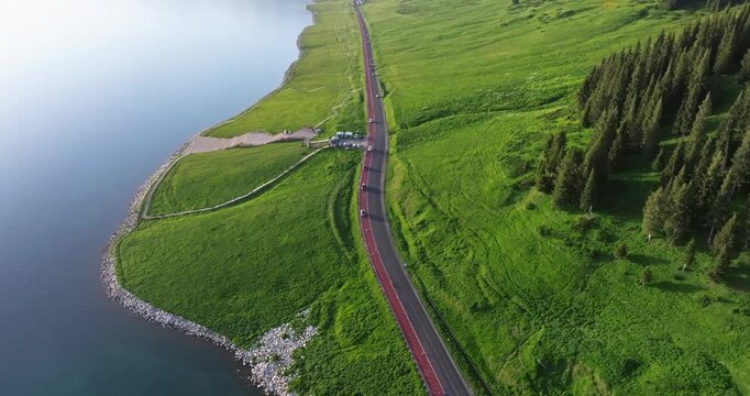 Sayram Lake in Xinjiang