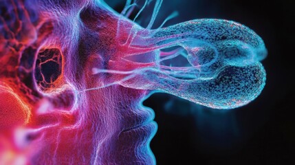 Abstract Representation of Cellular Structures and Interactions