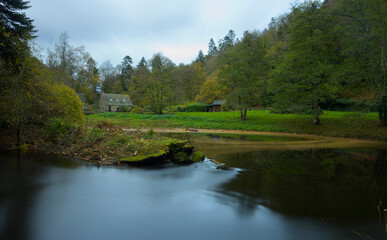 La rivière du Léguer en Bretagne