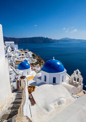 Fototapeta premium Santorini Panorama Greece