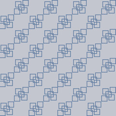 abstract blue background with squares. Seamless pattern 