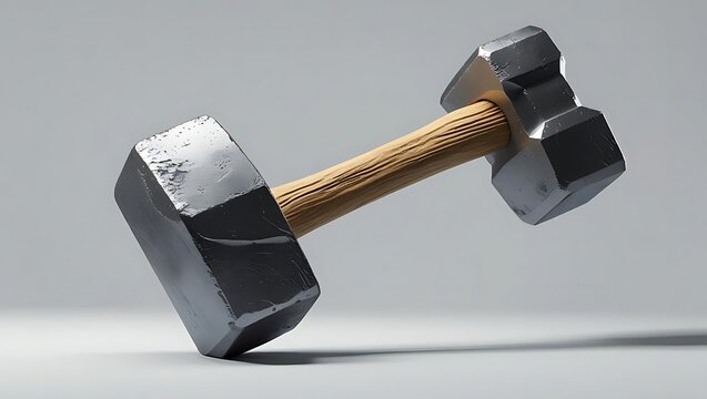 Heavy Dumbbell Weight Lifting Equipment For Fitness - Powered by Adobe