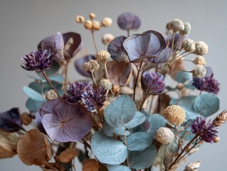 Winter Bloom Elegance Moody Floral Still Life in Soft Natural Light