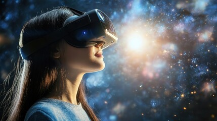 Immersive Virtual Reality Experience in Space