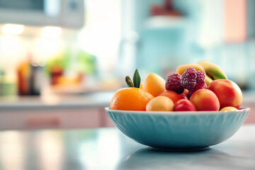 fruit salad in a bowl