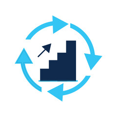 Continuous Improvement free icon