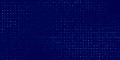 Floowing dot Blue Binary Data Software Programming Code Background. Illustrations technolgy art