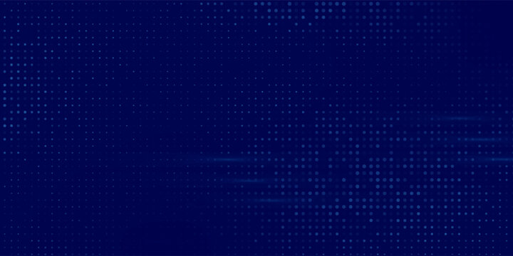 Floowing dot Blue Binary Data Software Programming Code Background. Illustrations technolgy art