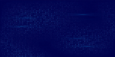 Floowing dot Blue Binary Data Software Programming Code Background. Illustrations