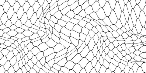 Mesh texture for fishing nets. Seamless pattern for sportswear or soccer goal, volleyball net, basketball hoop Print © Moh