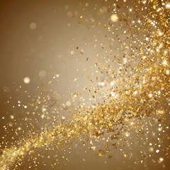 golden christmas background