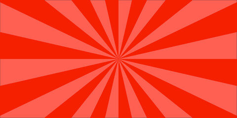 Spiral starburst and striped pattern abstract geometric retro sunrays line wavy texture. Vector red sun rays sunburst texture background. used for the web, banner and cartoon etc. top view.