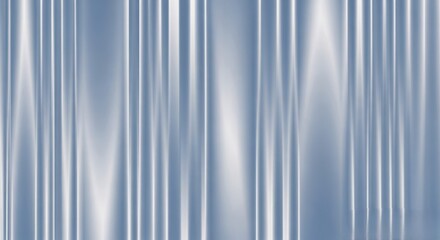 Fototapeta premium glass texture background, vertical ribbed gradient, soft blurred center. Modern abstract