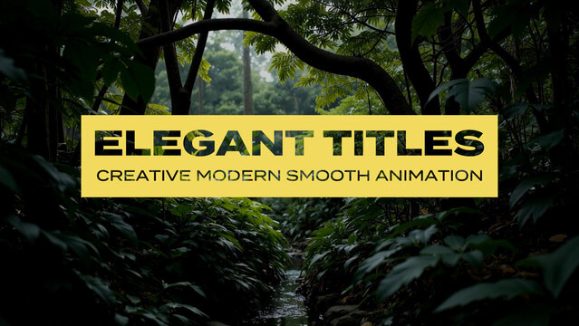 Elegant Minimal Titles Vol.01