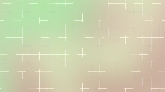 Pastel green gradient background with dense white pixel style grid blocks forming a modern abstract shape Great for digital art festive world events and contemporary design themes