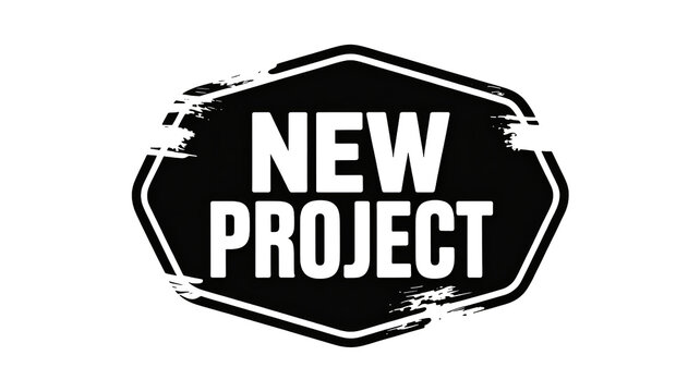Announcing a bold new project with exciting possibilities, perfect for modern marketing campaigns and innovative business strategies, fresh design, creative ideas