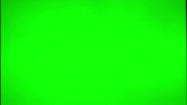 Green Screen muzzle flash gunshot high quality 4k footage scene 4 with distortion, overlay, glitch, static noise, scan lines on black background, animated video loop