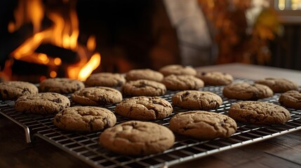 homemade chocolate chip cookies
