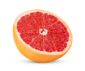 grapefruit isolated on transparent png (Image from camera)