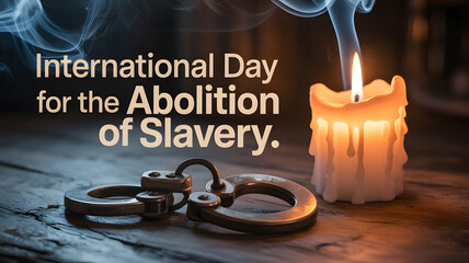 International Day for the Abolition of Slavery Candle of Hope and Freedom
